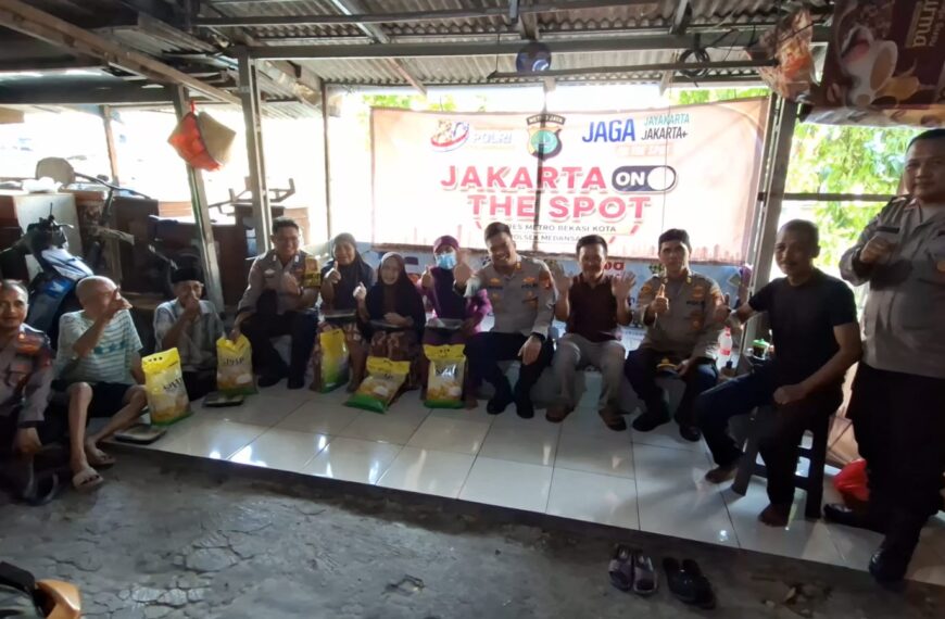 Kapolsek Medansatria Gelar Jaga Bekasi On The Spot, Serap Aspirasi&hellip;