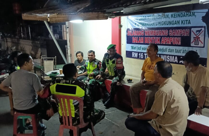 Menyusuri Sudut Wilayah, Babinsa Koramil 03/Teluk Pucung&hellip;