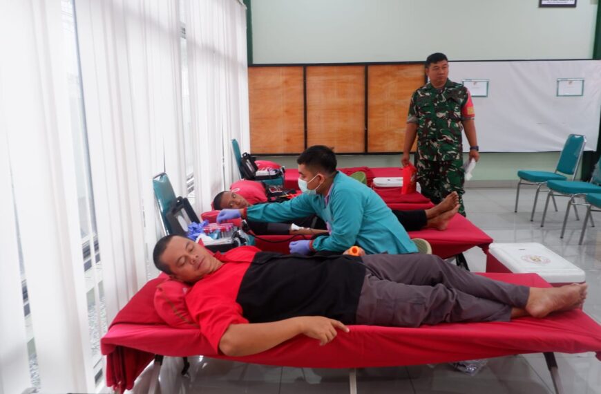 Setetes Darah, Sejuta Harapan: Kodim 0507/Bekasi Bersama RSPAD Gotong Royong&hellip;