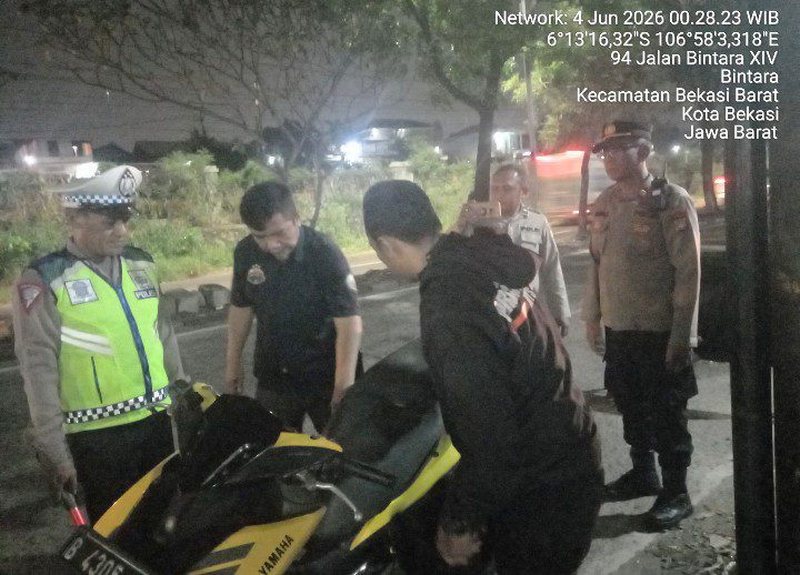 Cegah Aksi Tawuran, Polsek Bekasi Barat Giatkan Patroli&hellip;