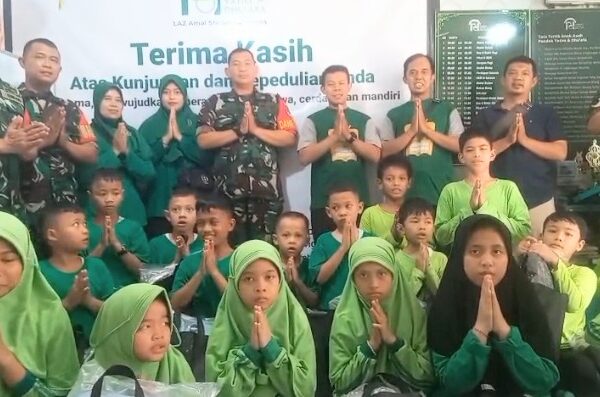 Kodim 0505/Jakarta Timur Salurkan Santunan kepada Anak Yatim…