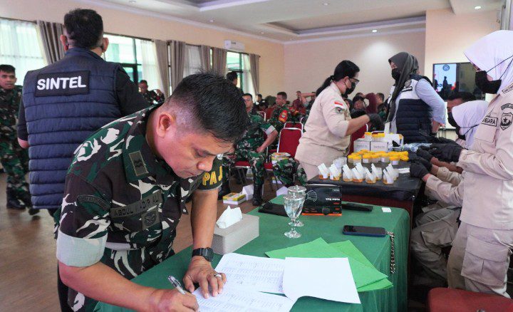 Kodim 0502/JU Gelar Penyuluhan dan Tes Urine, Perkuat&hellip;