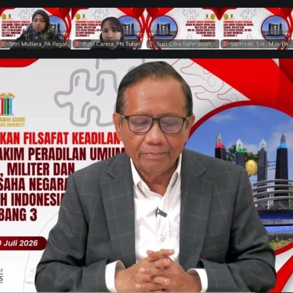 Putusan Hakim Tak Lahir dari Pasal Semata Mahfud&hellip;