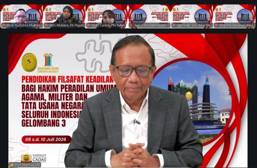 Putusan Hakim Tak Lahir dari Pasal Semata Mahfud MD Tekankan&hellip;