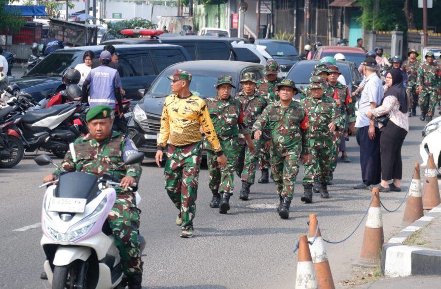 Hanmars 10 Km, Kodim 0507/Bekasi Tingkatkan Kesiapan Jasmani Prajurit