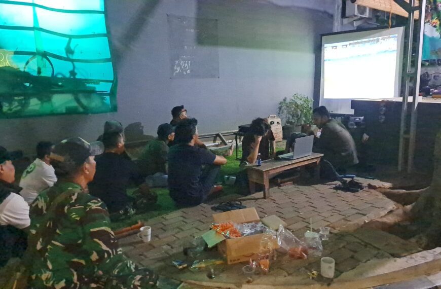 Nobar Piala Dunia Jadi Sarana Serap Aspirasi, Babinsa…