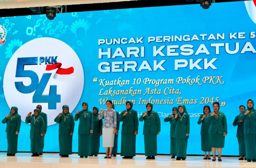 Puncak HKG ke-54, Tri Tito Ajak Kader PKK Perkuat 10&hellip;