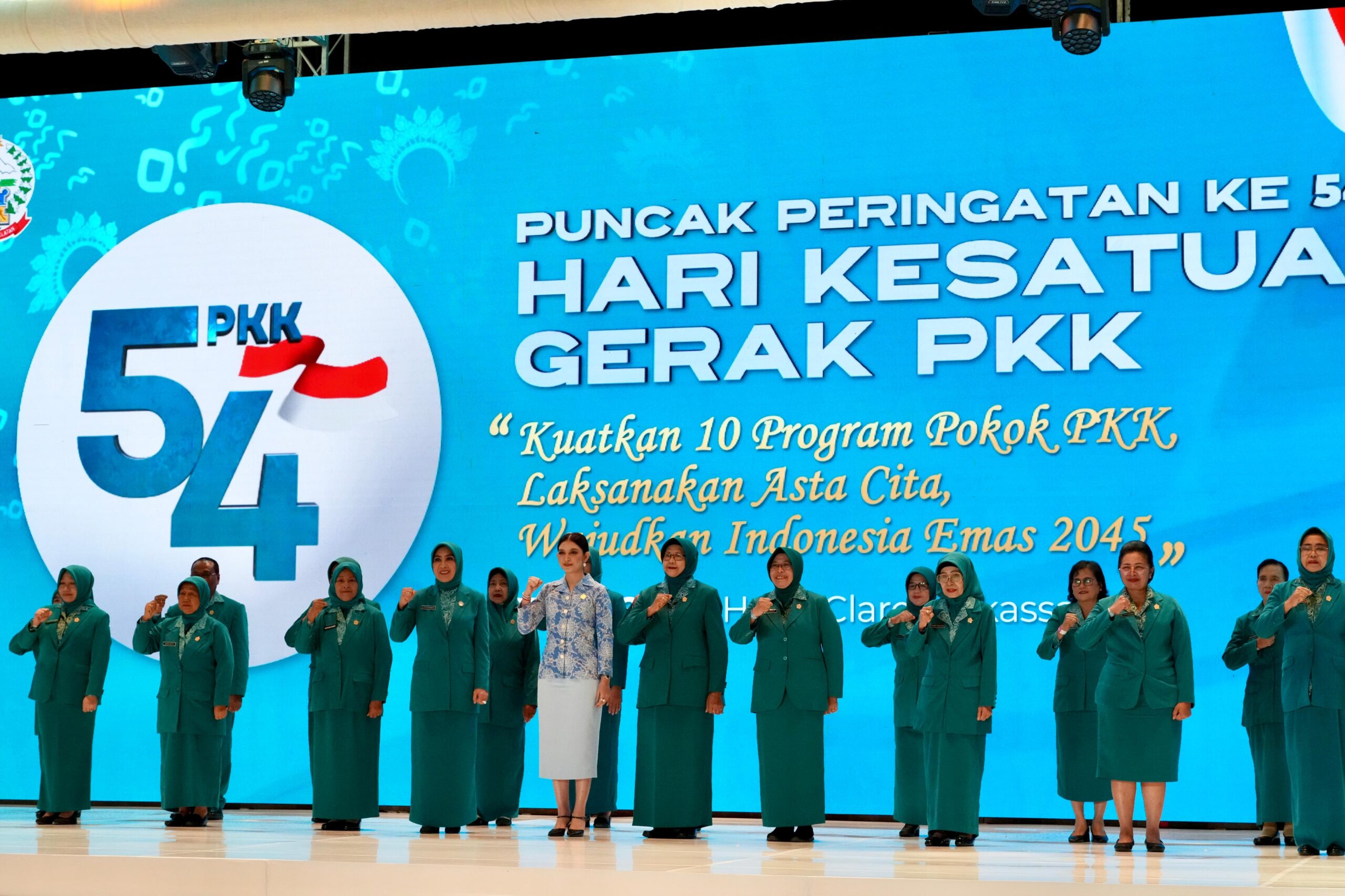 Puncak HKG ke-54, Tri Tito Ajak Kader PKK Perkuat 10 Program Pokok Selaras Asta Cita