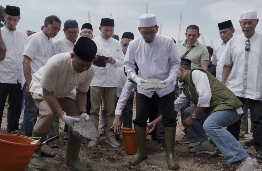 Peletakan Batu Pertama Masjid Al Kautsar, Panglima TNI&hellip;