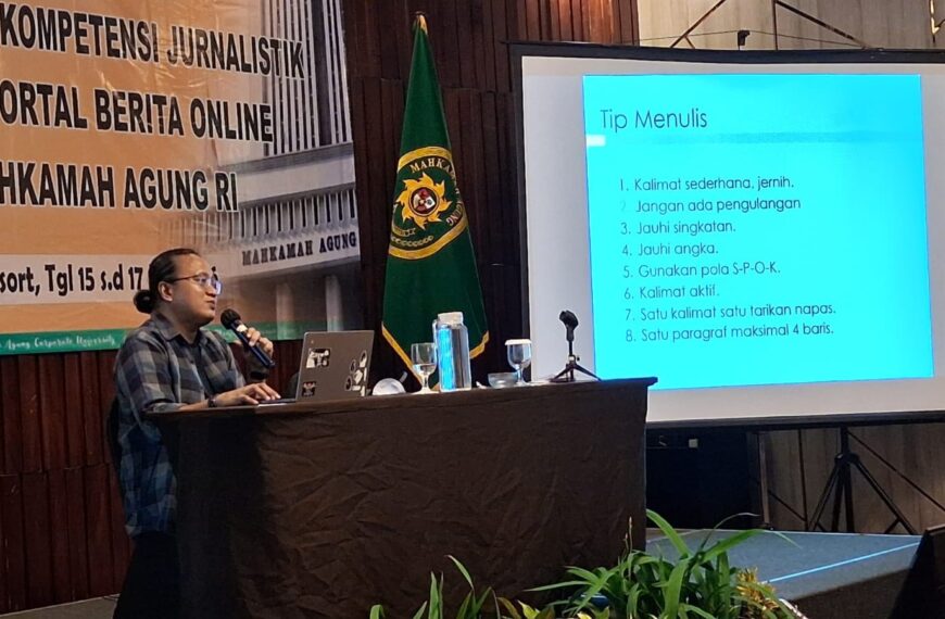 Ini Tips Singkat Redaktur Tempo Bagi Penulis Berita Hukum!