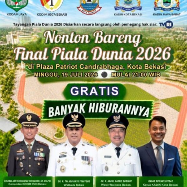 Tokoh Penting Kota Bekasi Siap Nobar Final Piala…