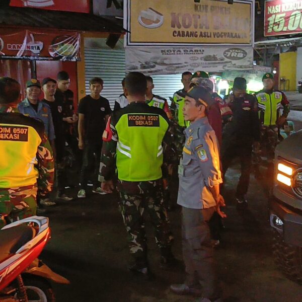 Sinergi TNI, Polri dan Linmas, Koramil 03/Teluk Pucung…
