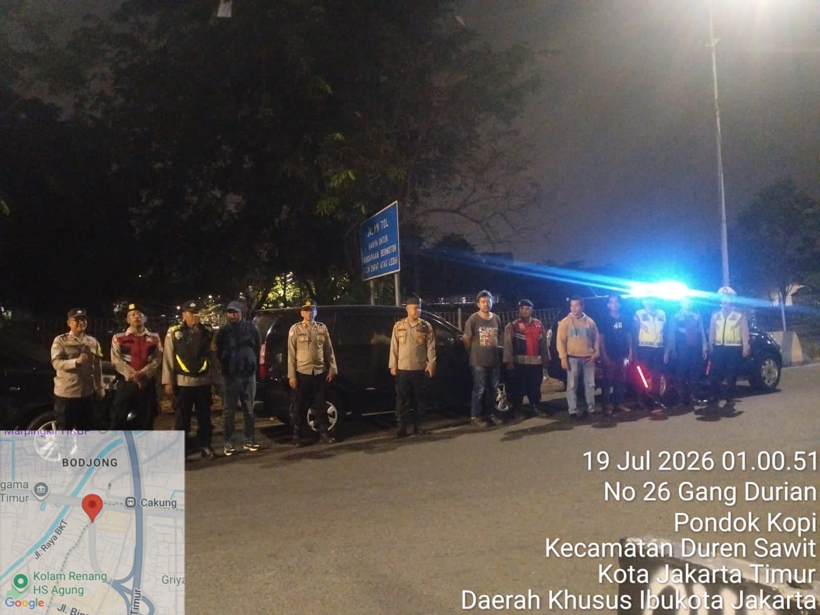 Jaga Jakarta On The Spot Kapolsek Bekasi Barat Gelar Razia Stasioner Dan Patroli Berikan Rasa Aman Masyarakat