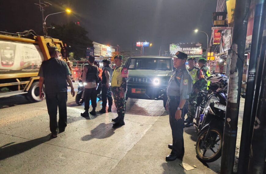 Patroli Sinergis Jaga Kamtibmas, Koramil 01/Kranji Bersama…