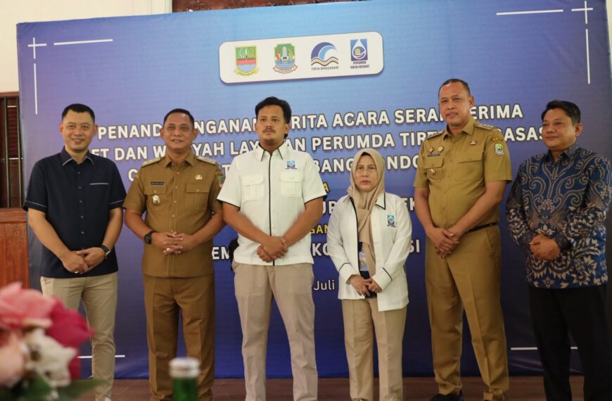 Tirta Patriot Resmi Kelola Seluruh Layanan Air Minum di Kota…