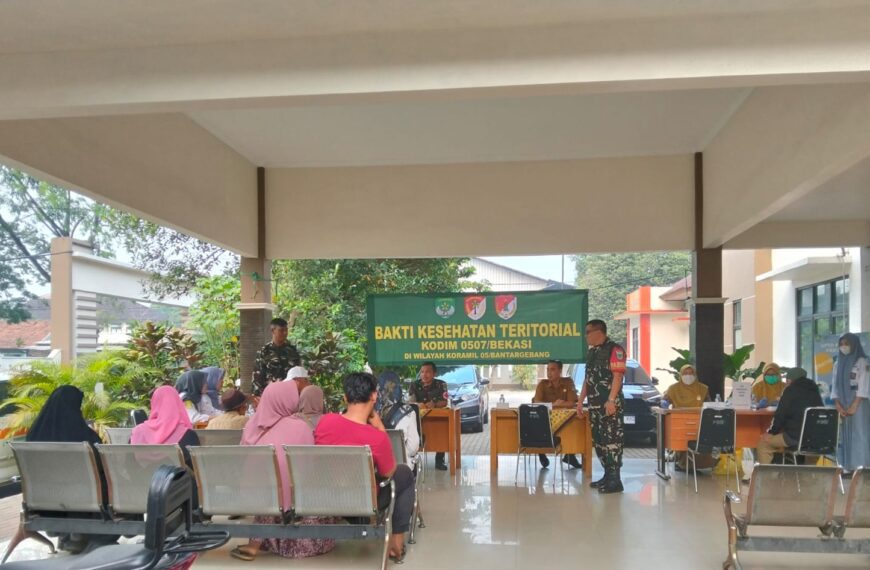 Kolaborasi Babinsa, Kelurahan dan Puskesmas Padurenan, Koramil 05/Bantar…