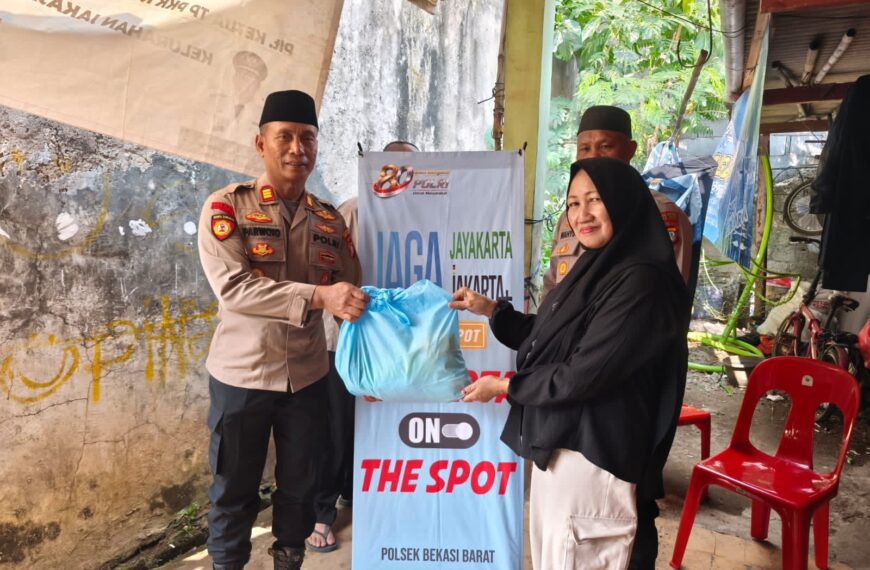 Kapolsek Bekasi Barat Gelar Jakarta On The Spot…