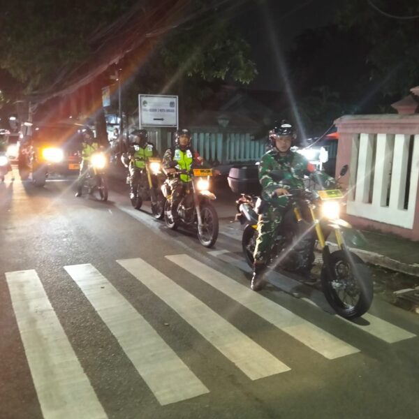 Patroli Malam Tanpa Henti, Koramil 01/Kranji Jaga Stabilitas…