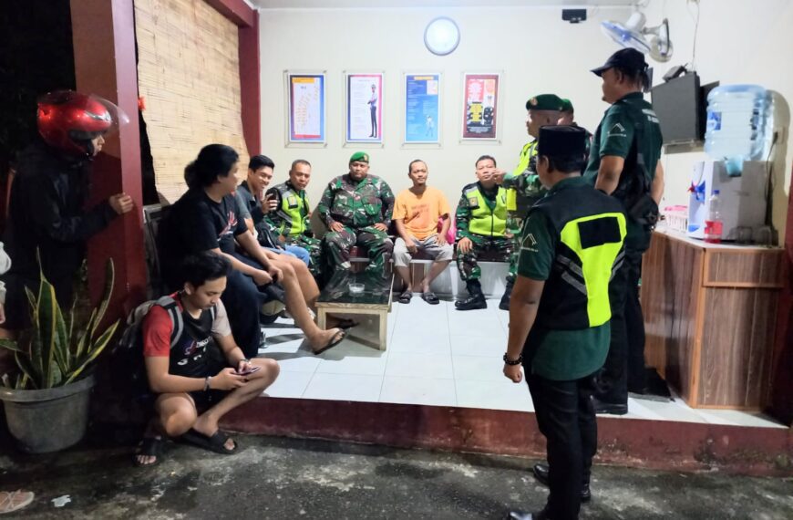 Cegah Gangguan Kamtibmas, Koramil 04/Jati Asih Perkuat Patroli&hellip;