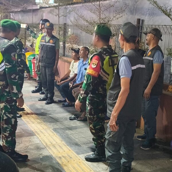 Perkuat Kamtibmas, Koramil 02/Pondok Gede dan Aparat Keamanan…