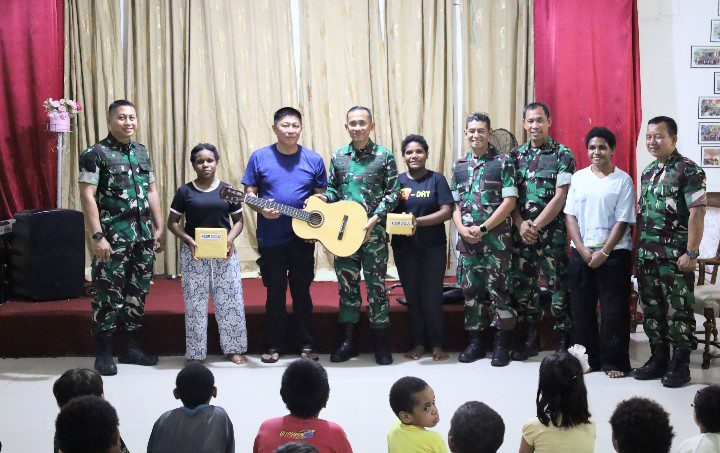 Dandim 0502/Jakarta Utara Tebar Kepedulian, Berbagi Semangat di Yayasan Pondok Kasih Agape
