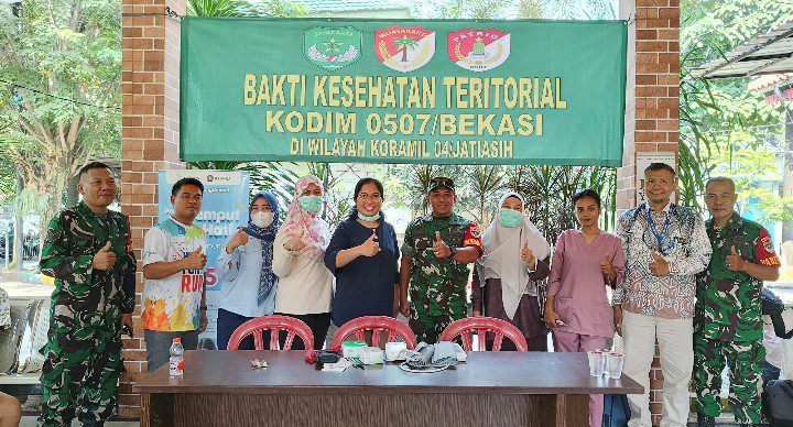 Sentuhan Kepedulian TNI, Warga Jatiasih Antusias Ikuti Bakti…