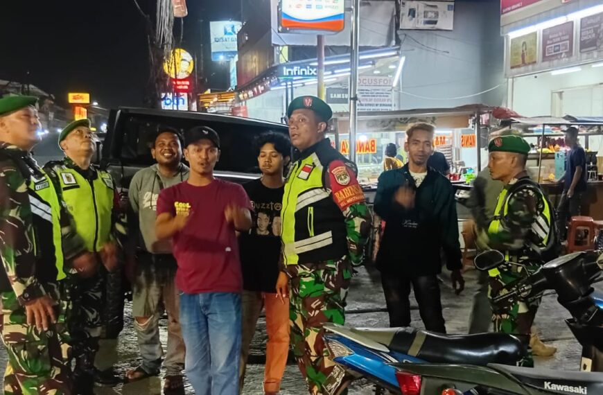 Perkuat Kamtibmas, Koramil 05/Bantar Gebang dan Aparat Keamanan Laksanakan Patroli&hellip;