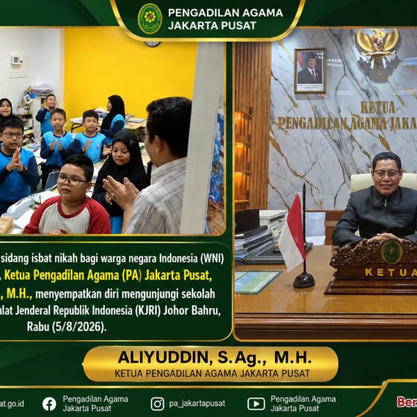 Di Tengah Sidang Isbat Nikah, Ketua PA Jakarta…
