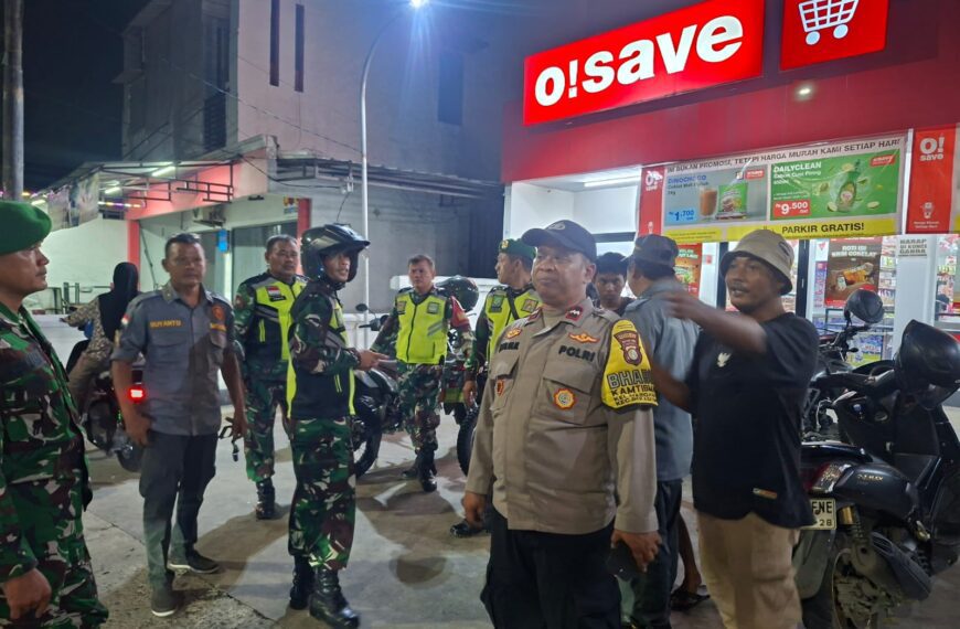Jaga Kondusivitas Wilayah, Koramil 03/Teluk Pucung Intensifkan…