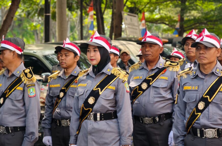 Satlinmas Kota Bekasi Tampilkan Kekompakan Melalui Lomba Peraturan…