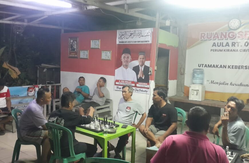 Warga RT 10/24 Wanajaya – Cibitung Gelar Lomba Catur Sambut…