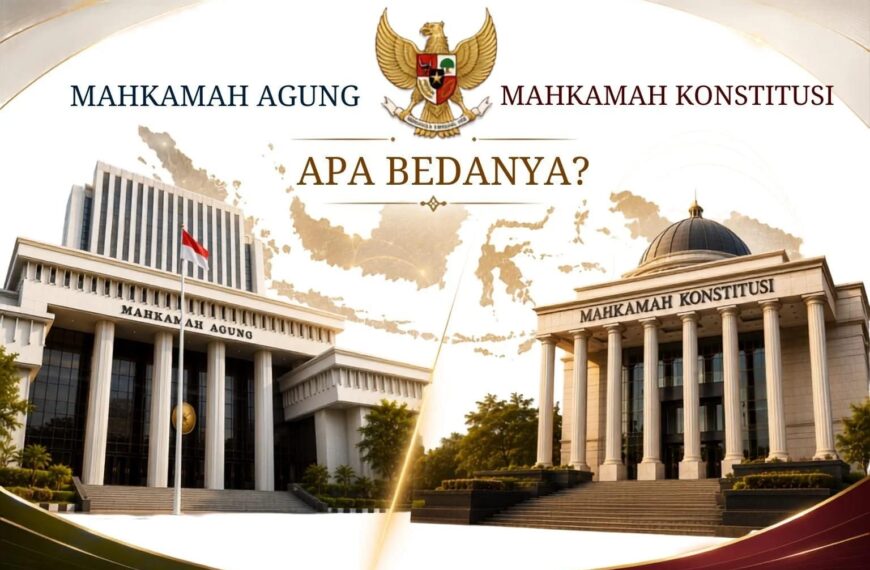 Mahkamah Agung dan Mahkamah Konstitusi, Apa Bedanya?