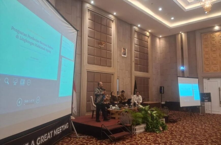 Biro Hukum MA Paparkan Penguatan Bantuan Hukum Bagi…