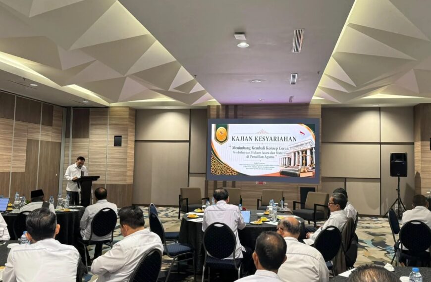 Dirjen Badilag Buka FGD Pembaruan Hukum Perceraian