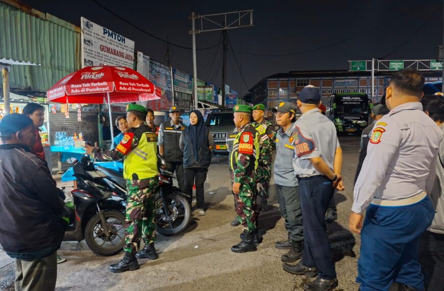 Ciptakan Suasana Aman dan Nyaman, Koramil 03/Teluk Pucung Bersinergi Laksanakan&hellip;
