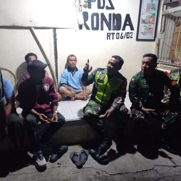 Perkuat Kamtibmas, Koramil 04/Jati Asih dan Aparat Keamanan&hellip;