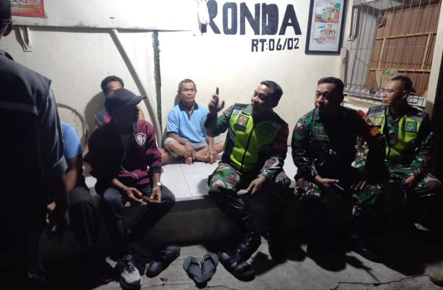Perkuat Kamtibmas, Koramil 04/Jati Asih dan Aparat&hellip;