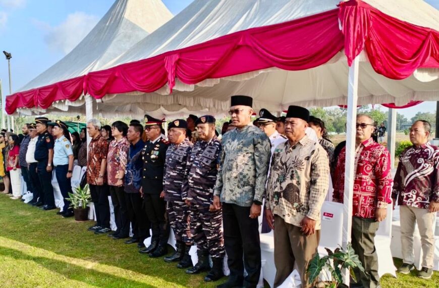 Posal dan Posbinter Jajaran Lanal Bintan Turut Meriahkan Upacara HUT&hellip;