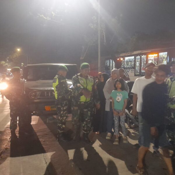 Patroli Menyentuh Titik Rawan, Koramil 05/Bantar Gebang Tingkatkan&hellip;