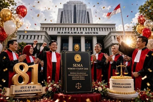MA Terbitkan SEMA Nomor 4/2026 Tegaskan Tak Ada Upaya Hukum terhadap Putusan Bebas