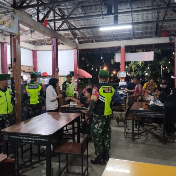 Demi Keamanan dan Kenyamanan Warga, Koramil 03/Teluk Pucung…