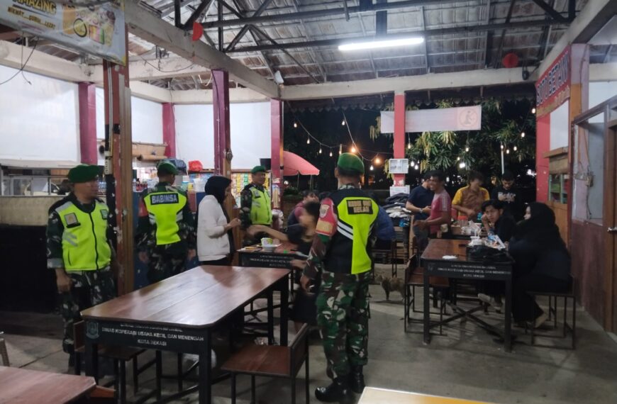 Demi Keamanan dan Kenyamanan Warga, Koramil 03/Teluk Pucung Rutin Gelar…