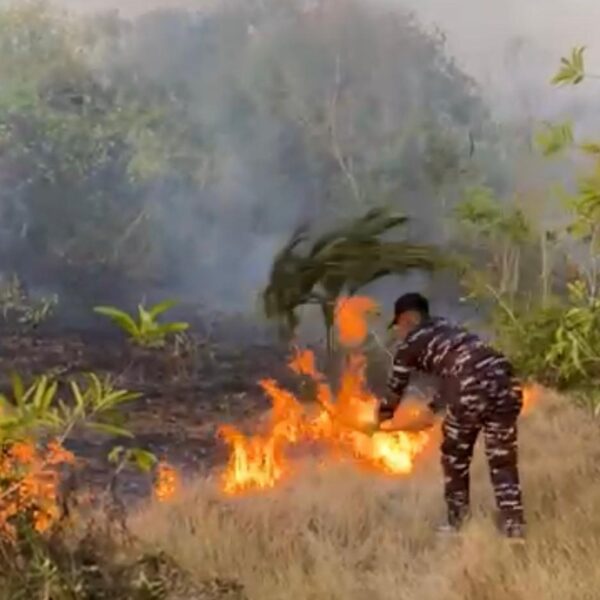Gerak Cepat TNI AL, Personel Posbinter Pulau Penyengat&hellip;