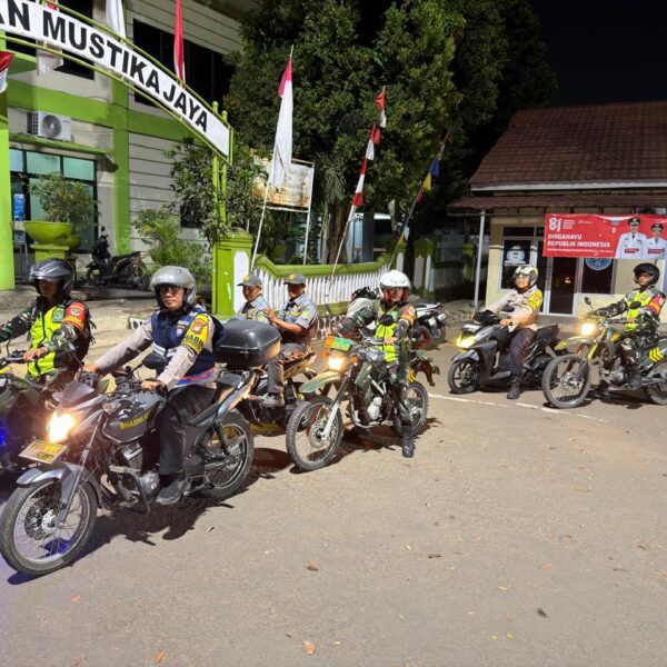 Patroli Sinergi Bersama Polri, Koramil 05/Bantar Gebang Antisipasi&hellip;