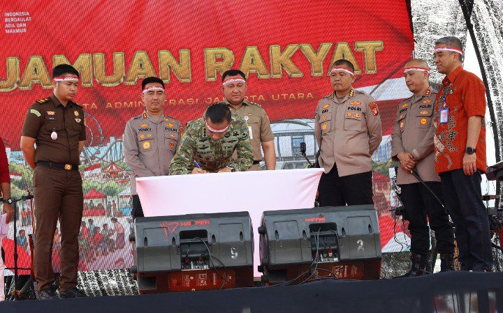 Semarak HUT RI ke-81 di Jakarta Utara, TNI-Polri dan Warga Perkuat Kebersamaan