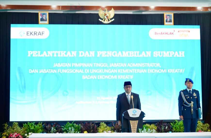 Menteri Ekraf Tekankan Kepemimpinan Berbasis Aksi untuk Percepat Kinerja Organisasi