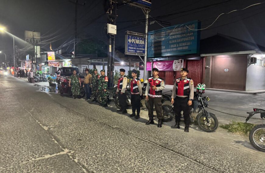 Berikan Rasa Aman Masyarakat Polsek Bekasi Barat…