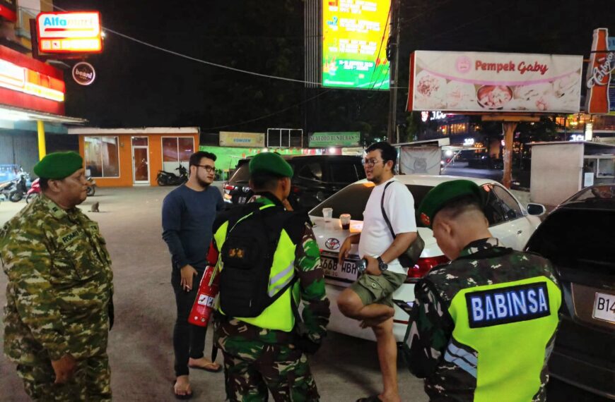 Patroli Sinergi 3 Pilar, Koramil 04/Jati Asih Amankan Titik Rawan&hellip;