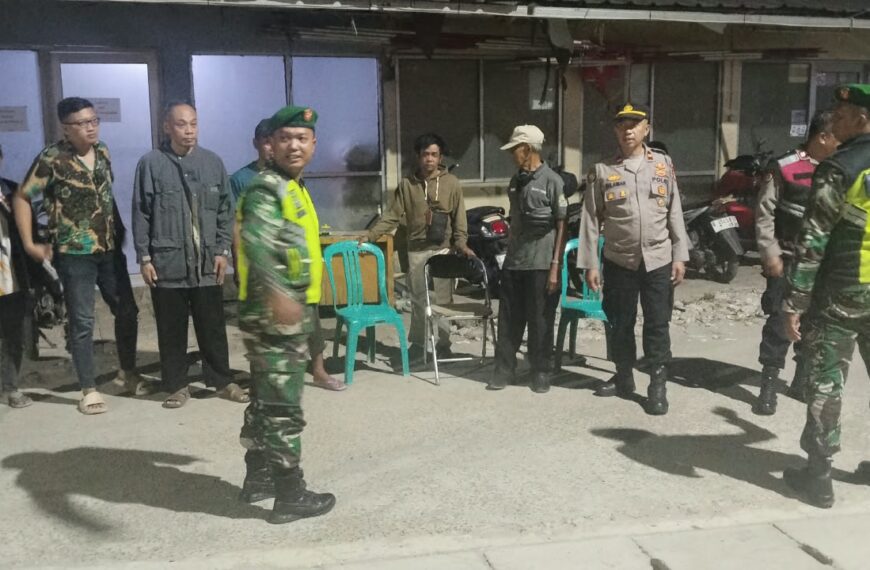 Kolaborasi TNI-Polri dan Satpol PP, Koramil 05/Bantar Gebang&hellip;