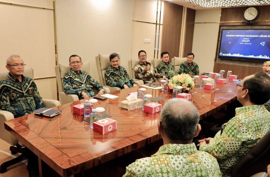 Pimpinan MA Terima Audiensi IPASPI, Bahas Perjuangan Peningkatan Kesejahteraan Aparatur…